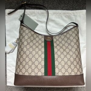 Gucci Ophidia GG Supreme Large Shoulder Bag – NEW w/ Tags